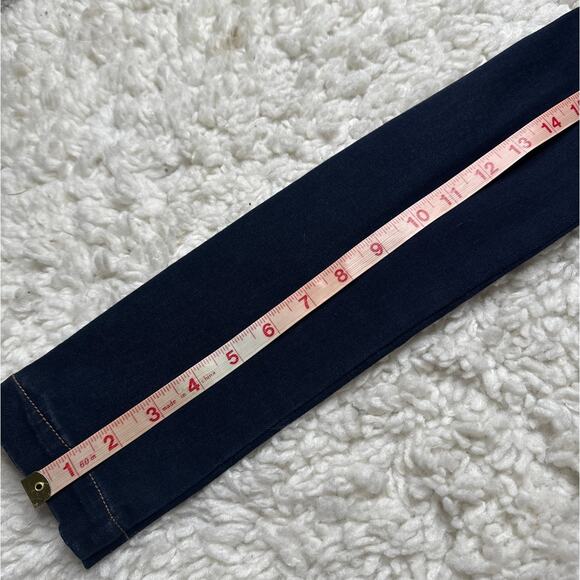 Lauren Ralph Lauren Denim Jacket Leather Collar Barn Jacket Lightweight Button - Picture 10 of 15